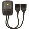 Aquael Socket Link Duo Voeding, Zwart, 2 Ingangen