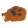 BROLEO Bear Paw Hot Water Bag Dual-purpose Siliconen Warmwaterkruik Home Discomfort Relief (Lichtbruin)