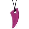 ARK Therapeutic Ark's Saber Shark Tooth Chewelry Sensory Ketting Standaard Magenta