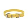 KOOBS Dog Collar 5Pc Alloy Buckle Dog Collar Cat Collar Size Adjustable Small And Medium-Sized Dog Puppy Collar Dog Supplies-Yellow,42 1.8Cm