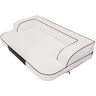 PillowPrim Hondenbed, hondenbed, hondenkussen, bank, hondenmand, bed, hondenbank, dierenbed, zacht huisdierbed, hondenbed, kussen, XL 100 x 62 cm, wit