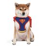 DC Comics Superman Hondentuigje voor huisdieren, Superman Hondenkostuum, No Pull Dog Harness, hondenharnas met Superman Cape, Superman hondenharnas en accessoires, maat L