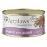 Applaws Cat Tin 1x(24x70g) Mackerel with Sardine