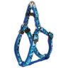 Doogy Ballade hondenharnas, camouflage, blauw, 10 mm x 30-45 cm