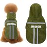 Greengrowth Hond Regenjas Hond Regenjas Huisdier Regenjas Hondenjassen Voor Grote Honden Waterdichte Regenjas Voor Honden Puppy Regenjas Hond Regenjas Met Capuchon Groen, XXL