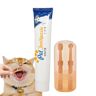 Vllold Hondentandenborstel   Tandenborstelset met fijne haren voor 360 graden diepe reiniging, puppybenodigdheden voor dierenziekenhuis, huis, dierenasiel, dierenwinkel