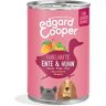 Edgard & Cooper Hondenvoer, nat, peetvader, puppy's, honden, graanvrij, natvoer, natuurlijke voeding, eend en kip, 400 g x 6 met veel vers vlees en voedzame ingewanden, evenwichtige premium voeding