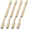 Tlilyy 4 Pack Bijenkorf Entree Reducer Hout Entree Protector Bijenteelt Bee voor Bijenteelt