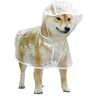 RUSTOO Hondenregenjas met capuchon, hondenregenjas poncho, waterdichte regenjas voor huisdieren, draagbare huisdierregenjas, voor middelgrote tot kleine hond