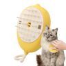 puzzlegame Stomende huisdierenborstel, kattenstoomborstel   Spraykam voor katten 4-in-1 stomende kattenborstel, zelfreinigende stomende katten- en hondenborstel voor massage, oplaadbare stomende