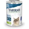 Yarrah biologische kattenvoer peetvader met vis 400 g, 12 stuks (12 x 400 g)