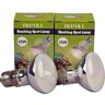 LUCKY HERP Reptiel koesteren spot lamp warmtelamp, 2-pack (25-watt)