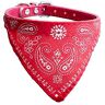 Newtensina Mode Hond Bandana Kraag Hond Halsband Jongen Medium Bandana Puppy Bandana Met Kraag Voor Honden Rood S