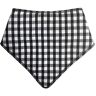 Spoilt Rotten Pets S1 Black & White Gingham Dog Bandana, 0,04 kilogram