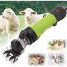 DYTWXG 690W professionele schapenknipper, elektrische schapenscharen, tondeuse voor het scheren van dik haar bij schapen, geiten, runderen en huisdieren, blauw-110V