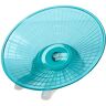 TRIXIE 60812 Laufteller für Chinchillas, Degus und Ratten, ø 30 cm,LichtGrijs/turquoise