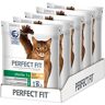 Perfect Fit Kattenvoer droogvoer pro-steriel voor gesteriliseerde/gecastreerde katten volwassenen 1+ rijk aan kip, 5 zakjes (5 x 750 g)