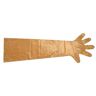 Kerbl Wegwerphandschoenen ""VETbasic"", oranje, 90cm, 100 stuks, veterinaire opvoel, onderzoeks handschoen
