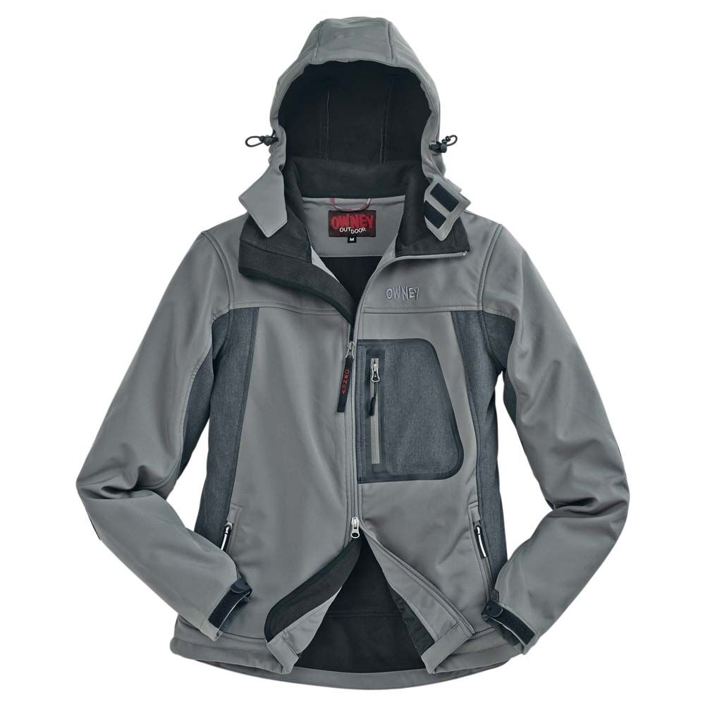 OWNEY Softshell-jack Companion - grijs - M