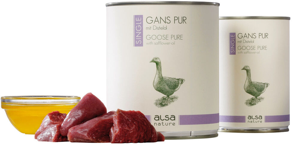 alsa-nature SINGLE Gans puur - - 30 x 800 g