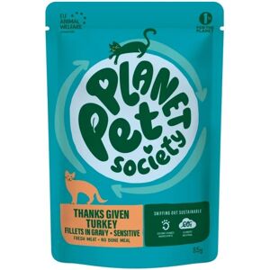 Planet Pet Society Cat Sensitive Thanks Given Turkey 85 g