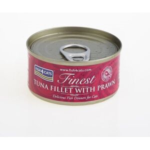 Fish4Cats Finest Våtfôr for katt - Tunfisk og reke 70 g