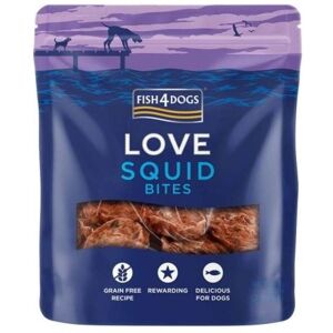 Fish4Dogs Love Blekksprutbiter Hundesnacks 80 g