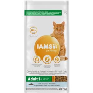 Iams Cat Adult Ocean Fish tørrfôr 10 kg