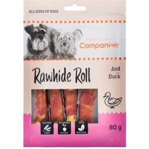 Companion Duck Rawhide Roll Tyggepinner til hund 80 g