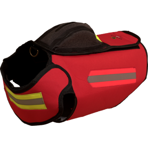 Dogtech GPS Vest XXL, Hivis Red