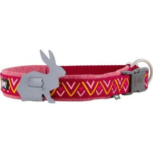 Hurtta Razzle-Dazzle Collar Beetroot 55-65cm, Beetroot