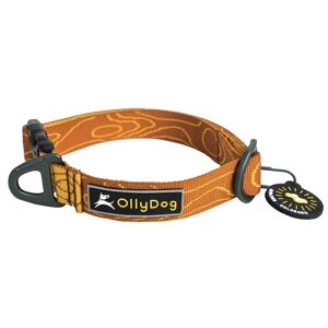 OllyDog Flagstaff Collar Blaze Bark S, Blaze Bark