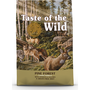 Taste of the Wild Totw Pine Forest Canine 2 Kg Venisom & Legumes 2kg, Venisom & Legumes