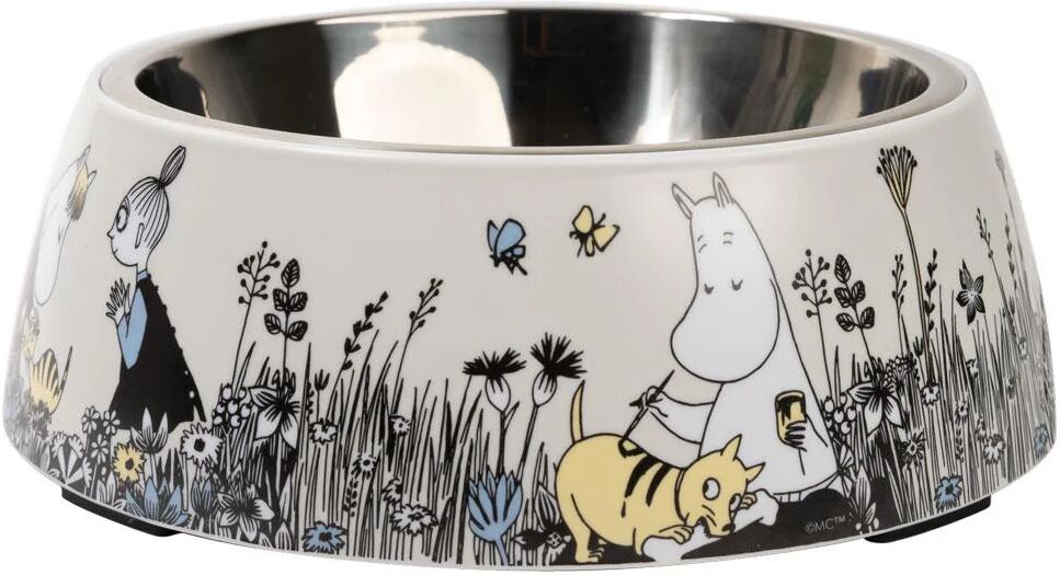 Moomin Mummi Matskål - Grå (6.5dl) - Hyttefeber.No 🇳🇴