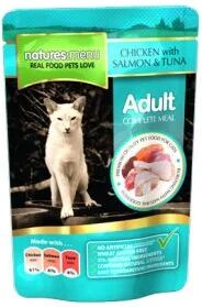 Natures:menu Cat Adult Chicken with Salmon & Tuna 100 g