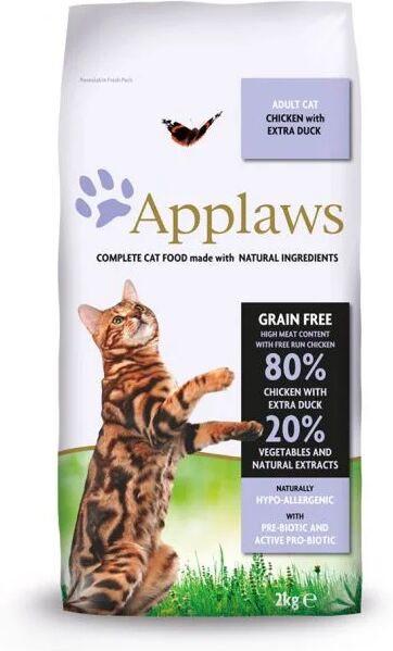 Applaws Cat Adult kylling&and (7,5 kg)