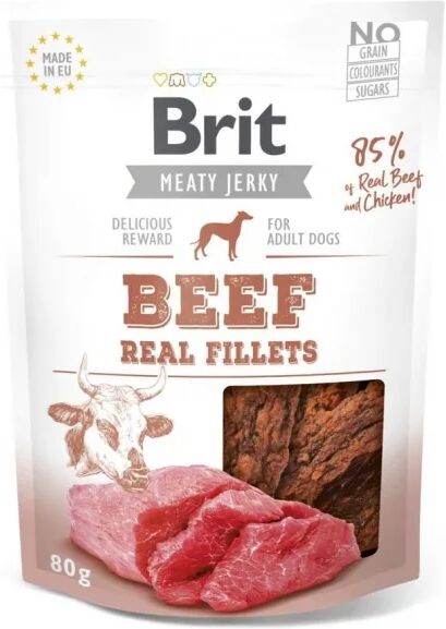 Brit Care Meaty Jerky Beef Fillets (80 g)