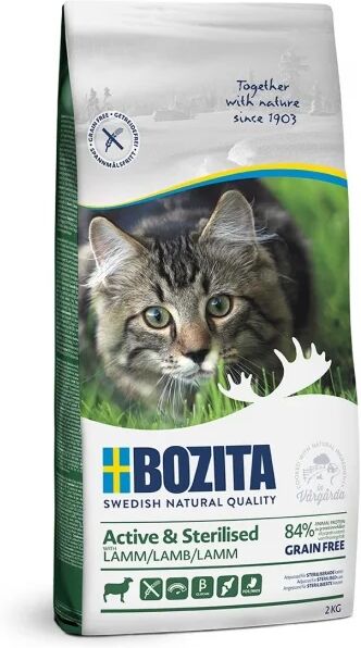 Bozita Active & Sterilized Grain Free Lamb (2 kg)