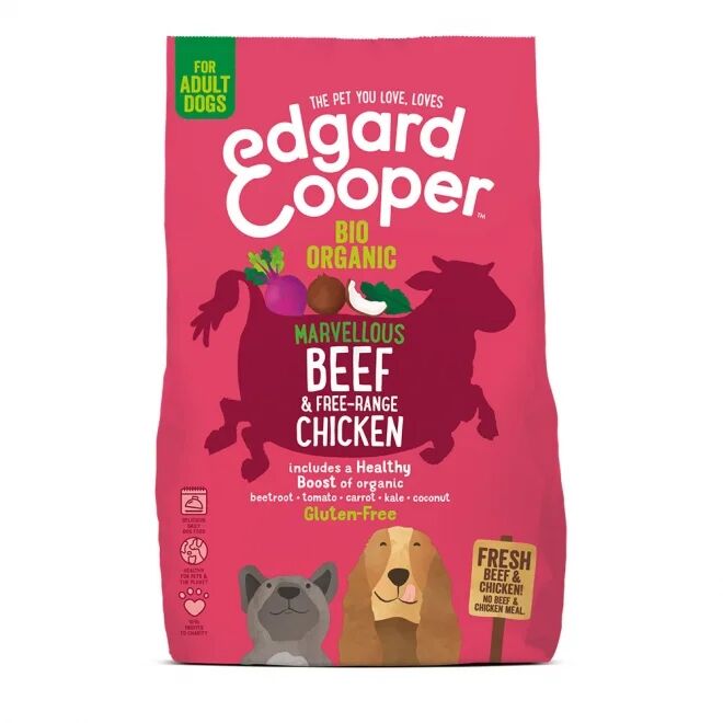 Edgard & Cooper Dog Organic Biff & Kylling (7 kg)