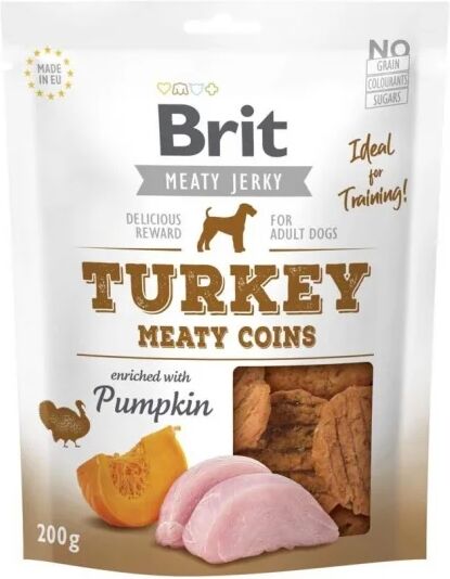 Brit Care Meaty Jerky Coins Turkey (200 g)