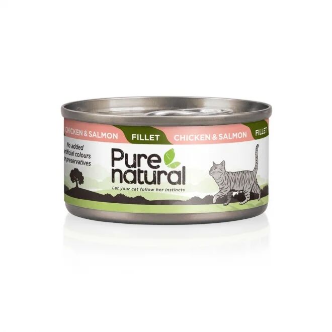 Purenatural Cat Fillet Chicken & Salmon 70 g