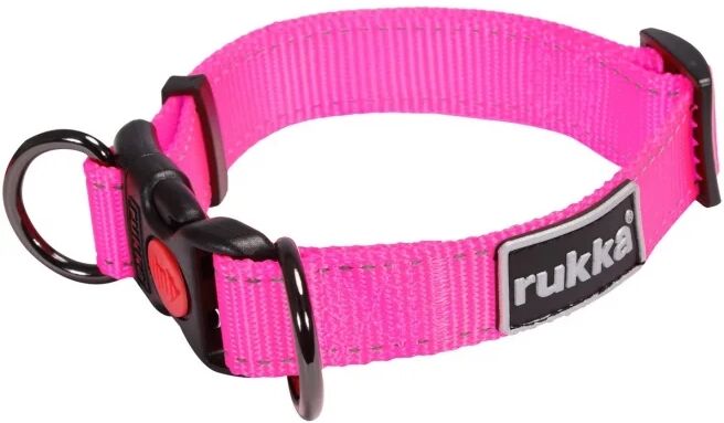 Rukka Bliss Neon Halsb&aring;nd Rosa (30-50 cm)