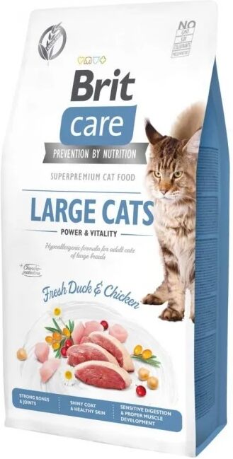 Brit Care Cat Grain Free Large Cats Power & Vitality (2 kg)