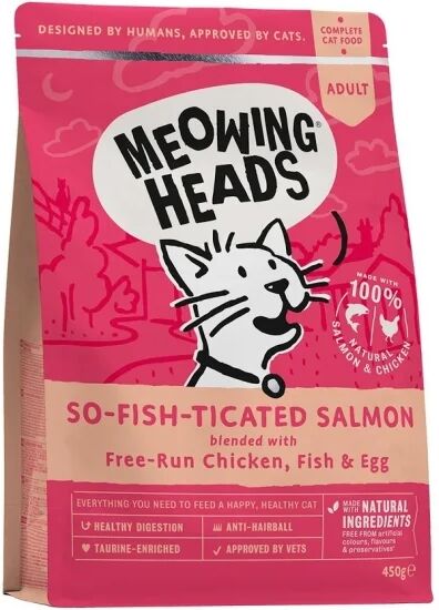 Meowing Heads  So-fish-ticated Salmon (450 g)