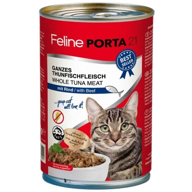 Feline Porta 21 tunfisk & biff (400 g)