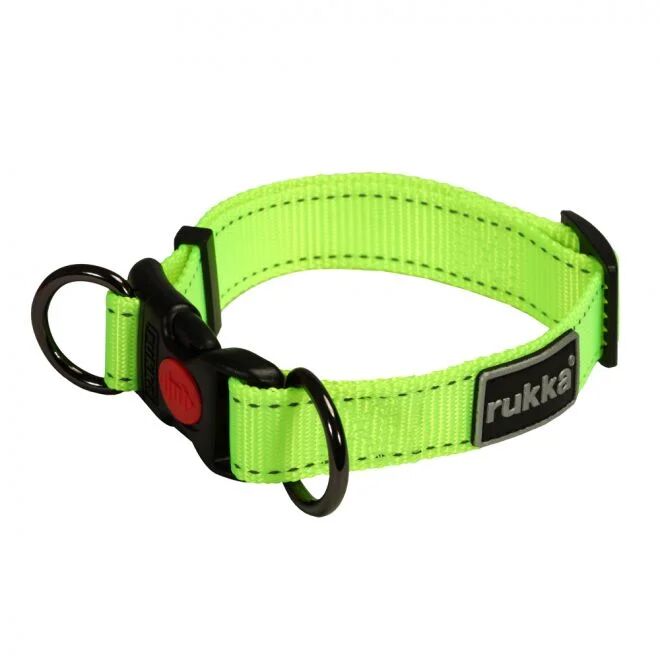 Rukka Bliss Neon Halsb&aring;nd Gul (20-30 cm)