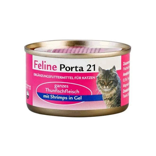 Feline Porta 21 tunfisk & reke (156 g)