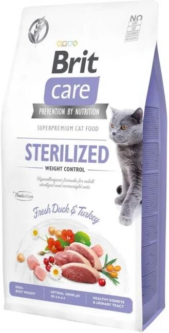 Brit Care Cat Grain Free Sterilized Weight Control (7 kg)