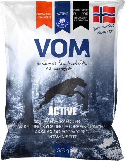 Vom og Hundemat VOM Active Protein kj&oslash;ttbolle 560gr