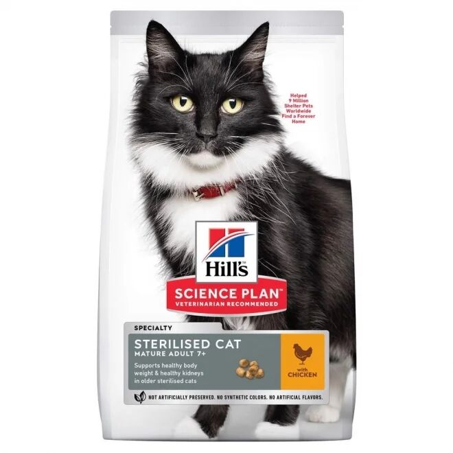 Hill's Science Plan Cat Mature 7+ Sterilized Chicken (1,5 kg)